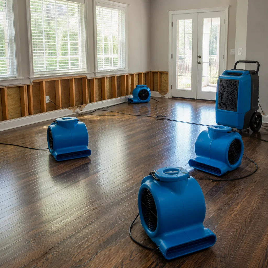 Water damage drying
